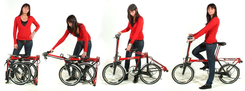 Bicicletta pieghevole DI BLASI Mod. R22